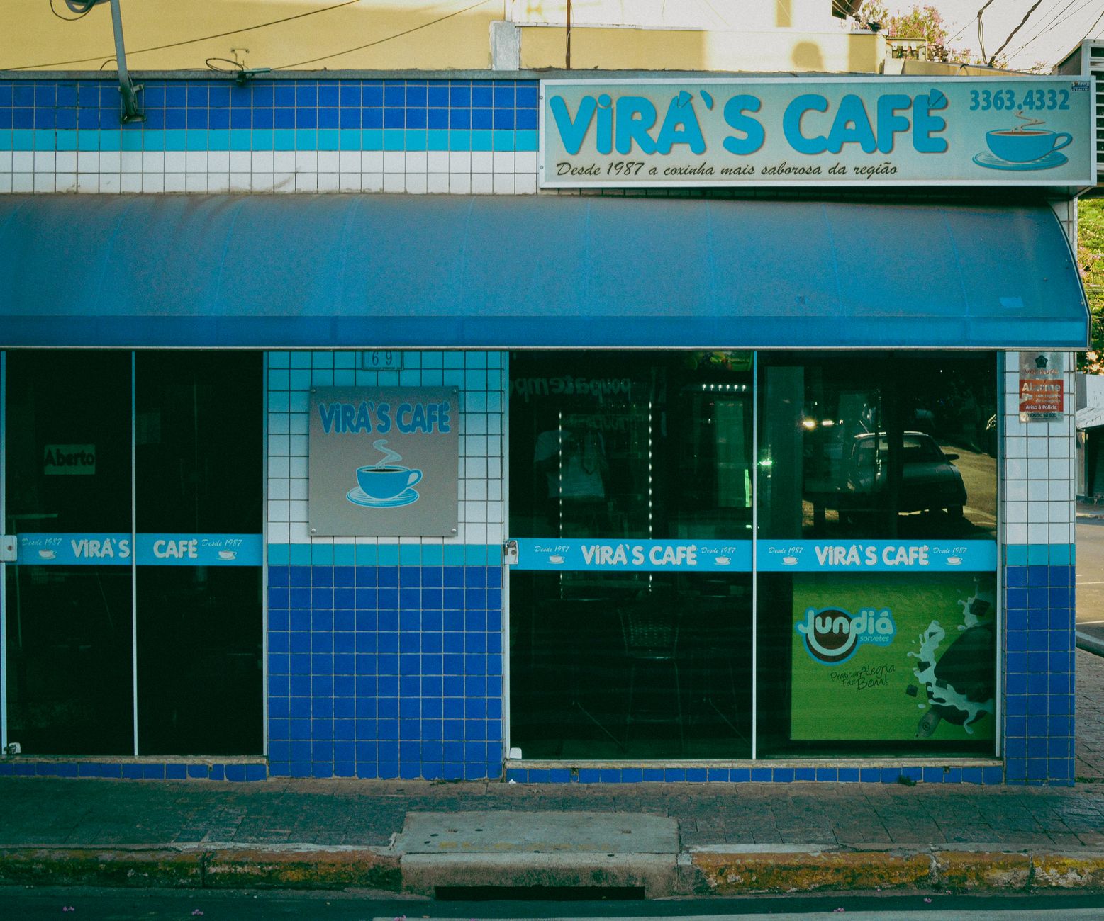 Local storefront of an established restaurant with welcoming exterior and community presence